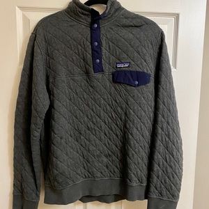 Patagonia Diamond Cotton Quilted Snap-T Pullover